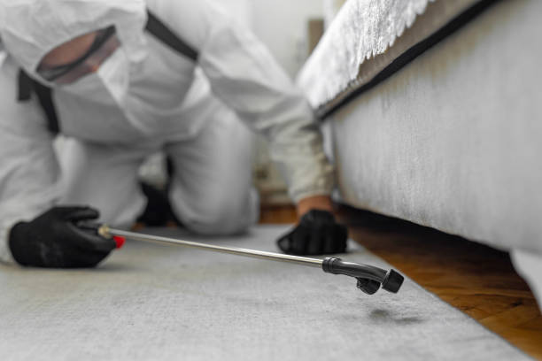 Professional Mosquito Control technician working in Checotah, OK